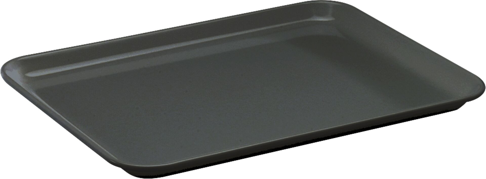 Auslageplatte Melamin, schwarz